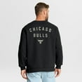 thumbnail image 2 of Men's Fanatics Black Chicago Bulls Crossover Collection Defensive Rotation Drill Premium Pullover Sweatshirt, 2 of 5