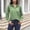 Green, variant on Womens Button Down Shirts Long Sleeve Collared Shirt with Cuffed Sleeves Ladies Solid Color Casual Loose Comfy Tops for Daily Outing Wear Office Looks
