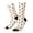 2 Black-2, variant on Cute Little Pirate Red Panda Pattern Sport Socks for Women and Men Crew Socks Sporty Calf Socks Casual Socks