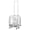 Beige, variant on Transparent Pet Trolley Box, Cat Carrier with Wheels, Hard Shell Pet Rolling Backpack with Telescopic Handle, Detachable Shoulder Strap, for Travel Outdoor