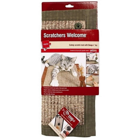 Scratchers Welcome Catnip Enhanced Scratch Mat
