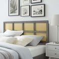 thumbnail image 2 of Headboard, King Size, Wood, Grey Gray, Modern Contemporary Urban Design, Bedroom Master Guest Suite, 2 of 9