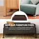 thumbnail image 2 of Calpalmy Tazas cuadradas de goma para ruedas de muebles de 3X3 con agarre antideslizante para el piso (juego de 8) - Almohadillas de piso confiables para patas de muebles y protectores de piso para mu, 2 of 5