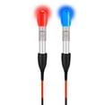 thumbnail image 2 of Yimiti 2Pcs Fish Float Light Float Tail Light Solid Color Electronic Light,Orange, 2 of 9