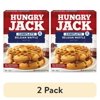 (2 pack) Hungry Jack Complete Belgian Waffle Mix, 28 oz Box