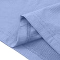 thumbnail image 6 of ZCFZJW Quarter Zip Pullover Men Running Shirt Mock Neck Long Sleeve Moisture Wicking Quick Dry Athletic Workout Shirts with Zipper Pockets Blue M, 6 of 10