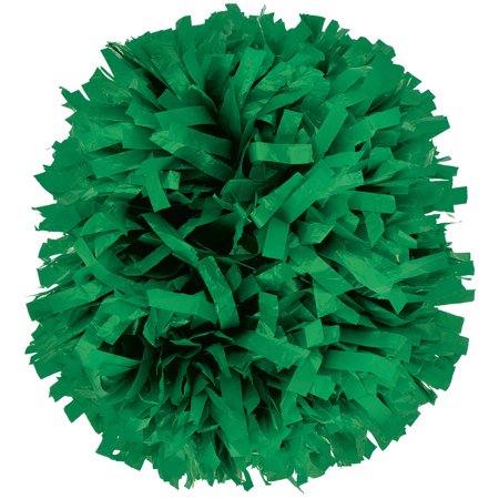Plastic Instock Cheerleading Pom Kelly Grn