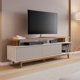 thumbnail image 2 of Mueble para TV hasta 70"  Elegante NT1385 Blanco-Freijo, 2 of 10