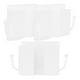 thumbnail image 3 of 3pcs Wall Mount Organizer for Remotes & Phones – Punch Design with Hooks for Easy Access Storage in Home or Office, 3 of 5