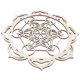 thumbnail image 5 of Wood Decor Ornamental Geometric Sculpture Decoration For Birthday Gifts And Christmas Celebrations 28X28CM 1Pack, 5 of 5