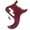 Red, variant on 11-Hole 4 String Bass Pickguard Modern Styles Standard Bass Pickguard 3 Ply Scratch Plate Bass Accessory