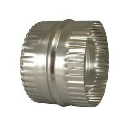

Deflect-O Jordan 3 in. L x 4 in. Dia. Silver/White Aluminum Duct Connector (Pack of 12)