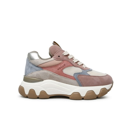 

HOGAN Sneaker Hyperactive In Misto Suede Rosa Antico