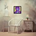 thumbnail image 3 of Stephen Chambers 12x12 Black Modern Wood Framed Wall Art Titled - Purple Hendrix Final, 3 of 6
