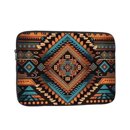 Laptop Case Protect Sleeve Bag Shockproof Protective Notebook Computer Cover 10 inch, Native Southwest Tribal Indian Aztec