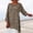 Khaki, variant on QHWAUAKFBN T Shirts For Women Loose Fit Plus Size Long Sleeve Irregular Hem Baggy Blouse Shirt Summer Tunic Tshirts Top