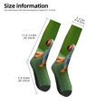 thumbnail image 2 of Balery Red-Eyed Tree Frog Calcetines novedosos Calcetines deportivos Calcetines hasta la rodilla Calcetines de algodón Calcetines originales y geniales, 2 of 6