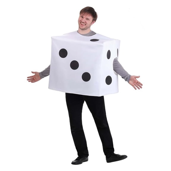 Classic Dice Adult Costume | Board Game Costumes