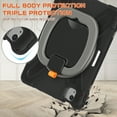 thumbnail image 3 of Shockproof Case for iPad Air 4 Case 10.9 Inch 2020, Heavy Duty Stand Anti Scratch Drop-Proof Protection Kids Case with Hand Shoulder Strap Pencil Holder for iPad 10.9 Inch 2020/iPad Pro 11 inch, 3 of 6