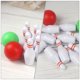 thumbnail image 4 of 2 conjuntos de mini bolas de bolitas Modelo Bolas simuladas Bolas de bolos Mini Casa Accesorio, 4 of 5