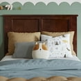 thumbnail image 3 of AFI Madison Twin Wood Foundation Bed with Matching Headboard Footboard, Walnut, 3 of 6