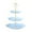 Blue, variant on 3 Tier Plastic Cupcake Stand Dessert Cupcake Stand Cakes Fruit Candy Display Tower For Wedding,Birthday Party,Tea Party And Shower,Afternoon Tea Stand,Cake Tier Stand,Tea Party Cake Stands(White,1Pc)