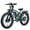 Green, variant on Bluvall V1 Peak 3000W Electric Bike, 26" Fat Tire E-Mountain Bikes, 52V 23Ah 38MPH Ebike for Adults Full Suspension UL2849