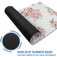thumbnail image 6 of Small Clusters Of Pink Flowers&nbsp;mousepad Gamingwaterproofnon Slip&nbsp;for Office Home Work GamingmousematRubber Base Mousepad with Stitched Edges 31.5x11.8inches, 6 of 7