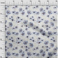 thumbnail image 2 of oneOone Organic Cotton Poplin Twill Fabric Watercolor Floral_Printed Fabric 1 Yard 42 Inch Wide, 2 of 4