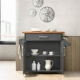 thumbnail image 3 of Pemberly Row Kitchen Island with Spice Rack in Gray Oak, 3 of 5