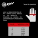 thumbnail image 2 of Guantes Delta Touch 2.0 Kov Color Negro/amarillo Talla Xxl, 2 of 2