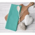 thumbnail image 2 of RUVANTI Serviettes en Sac de Farine 50 Unités 28x28 Pouces, Torchon 100 % Coton, Réutilisable, Lavable en Machine, Absorbantes - Chiffon Parfait pour Sécher la Vaisselle et Nettoyer - Turquoise, 2 of 8
