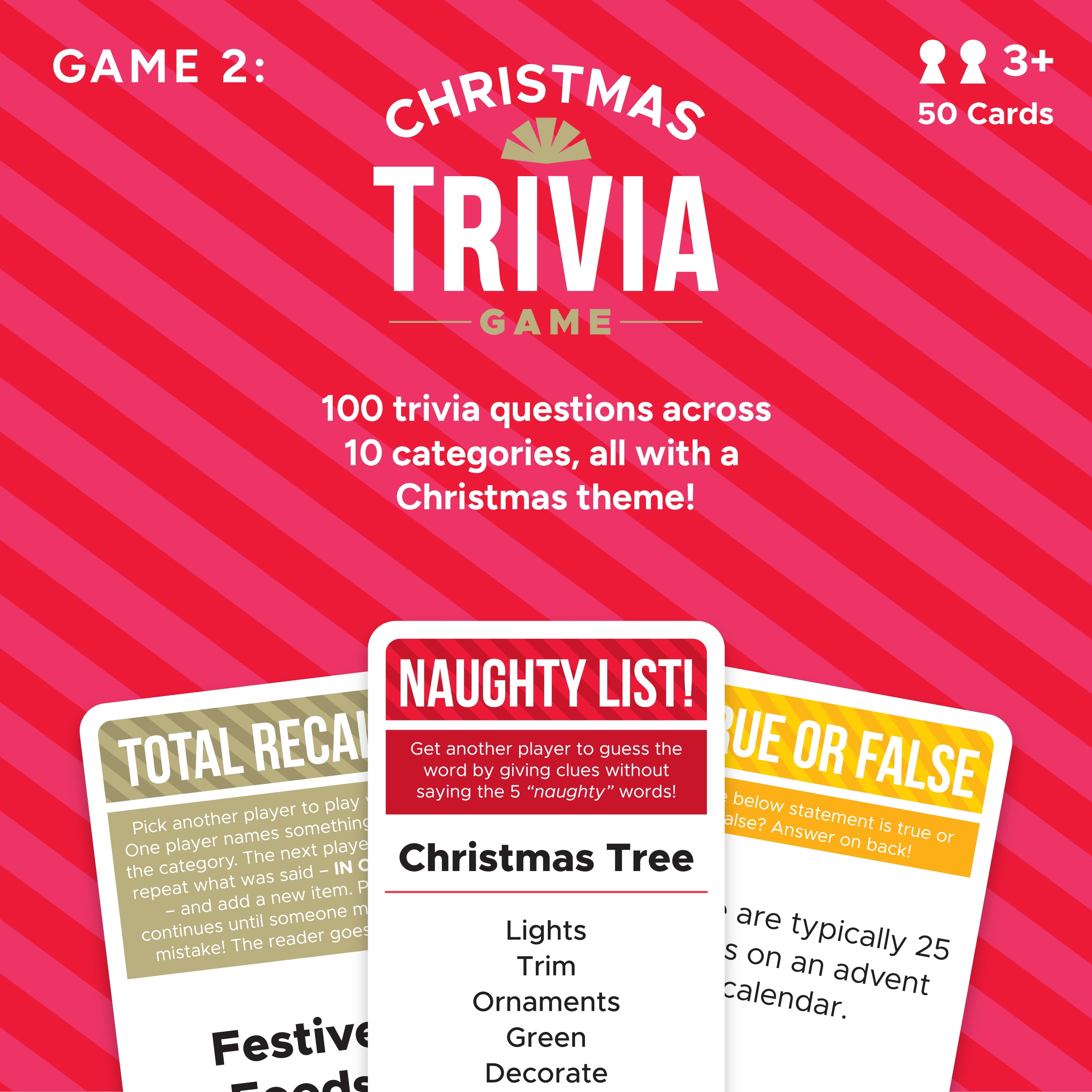 Chuckle & Roar Holiday Family Convo & Christmas Trivia Games by Buffalo Games