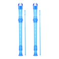 thumbnail image 2 of Dosaele 2Pcs Children Clarinet Flute 8 Hole Kids Musical Flute with Cleaning Rod, 2 of 7