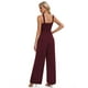 thumbnail image 2 of Mono casual holgado Prettyleaf para mujer, color burdeos, talla S, 2 of 9