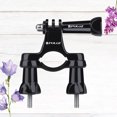 thumbnail image 4 of EeaseCA 2 Pcs Universal Mount Bike Nylon Plastic Handlebar Adapter Mount Camera Fixed Bracket Action Camera Mount Bracket with Screw Compatible for GoPro NEW HERO (Black), 4 of 7