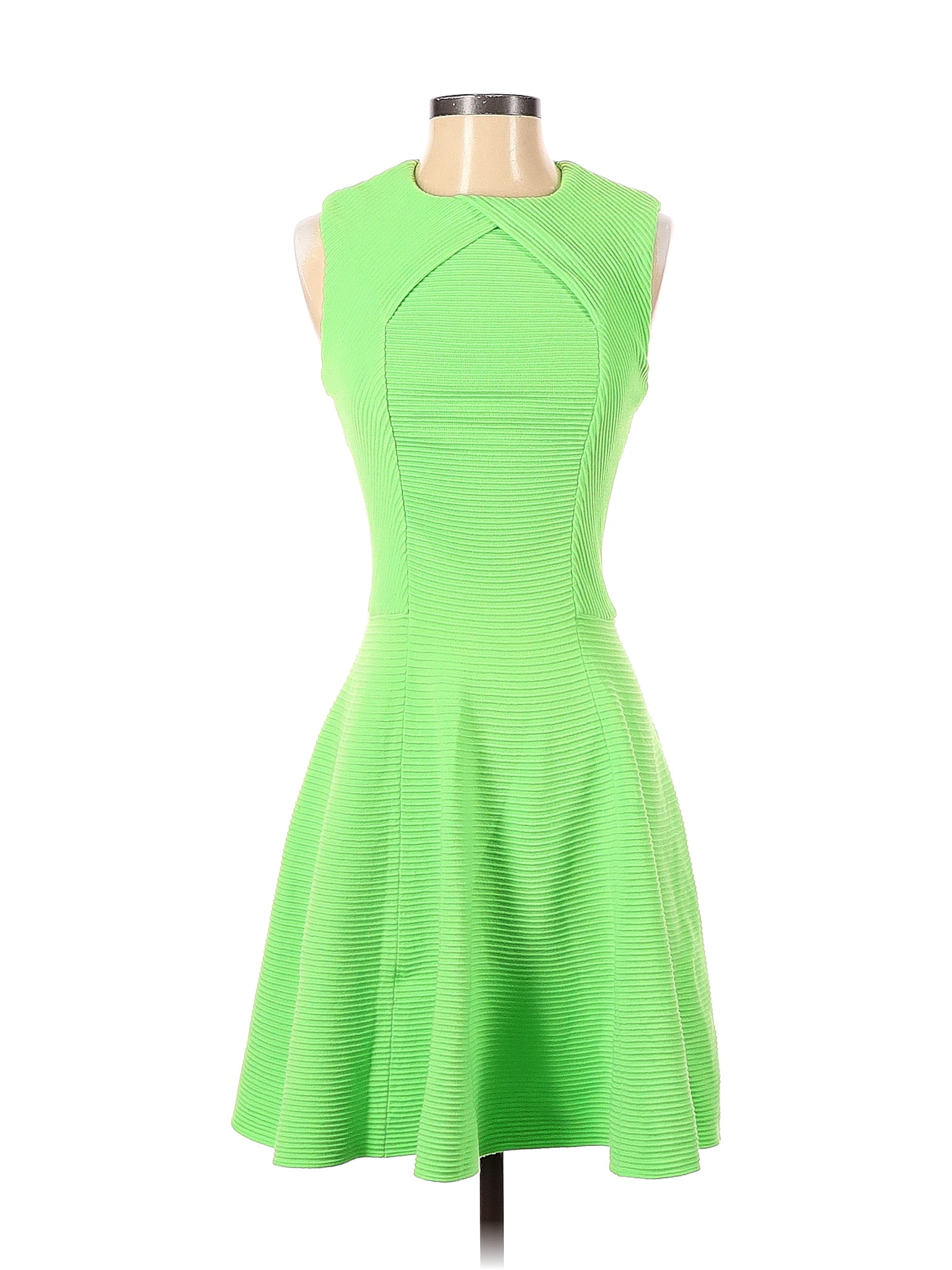 ted baker lime green dress Ted Baker Jhenni Graceful Satin A-Line Dress  evaChic