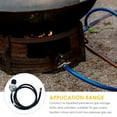 Propane Gas Regulator Adapter Low Pressure Valves with 1.5m Hose for