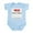 Sky Blue, variant on CafePress - Yes We're Twins Infant Bodysuit - Baby Light Bodysuit, Size Newborn - 24 Months