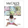 McCall's Patterns M6478 Bibs and Burp Cloths, One Size Only