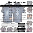 thumbnail image 3 of Domuza Halloween Scrub Shirts for Men Funny Horror Graphics V-Neck Short Sleeve Nurse Uniform Shirts Comfy Soft Classic Fit Medical Scrub Tops 2XL, 3 of 5