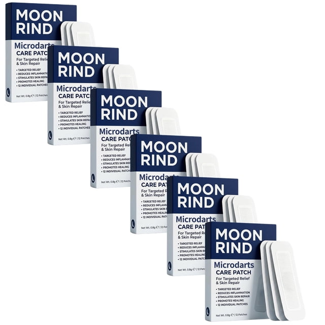Luhaka Moonrind Vein Target Microdarts Care Patch, 6 cajas