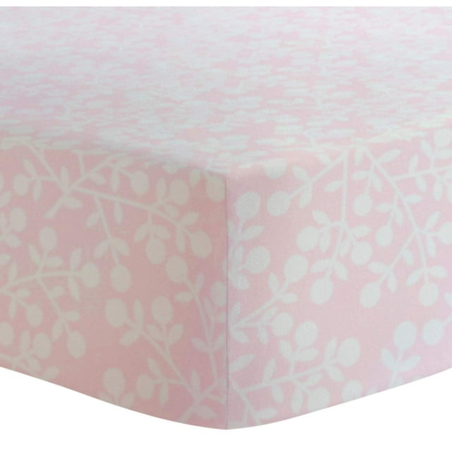 Funda para Cambiador Kushies Bayas Rosas Transpirable 100% Algodón
