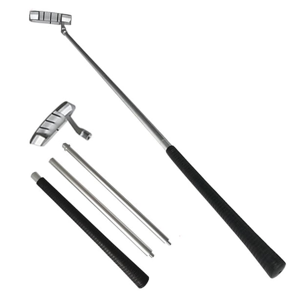 Putter De Metal, Palos De Golf De 3 Secciones, Accesorio De Entrenamiento, Ahorro De Espacio, Accesorios Para Exteriores, Equipo Deportivo De Superficie Lisa, Sitck Bidireccional Guardurnaity OD014646-02
