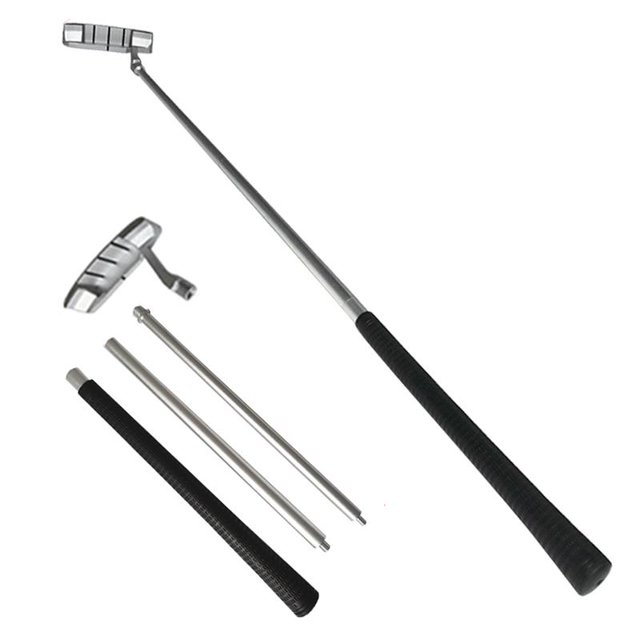 Putter De Metal, Palos De Golf De 3 Secciones, Accesorio De Entrenamiento, Ahorro De Espacio, Accesorios Para Exteriores, Equipo Deportivo De Superficie Lisa, Sitck Bidireccional Vogacara OD014646-02