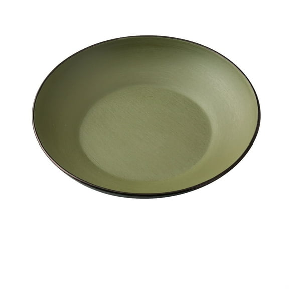Yanco BM-708GR Birmingham, Melamine 8" X 1 3/4" SALAD/SOUP BOWL 20 OZ, Green, Dishwasher Safe, Break-Resistant, Pack of 36