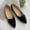 Black, variant on Flats Shoes Women Comfortable Slip on Pointy Toe Ballerina Walking Flats Shoes Khaki US-7.5(EU-39)
