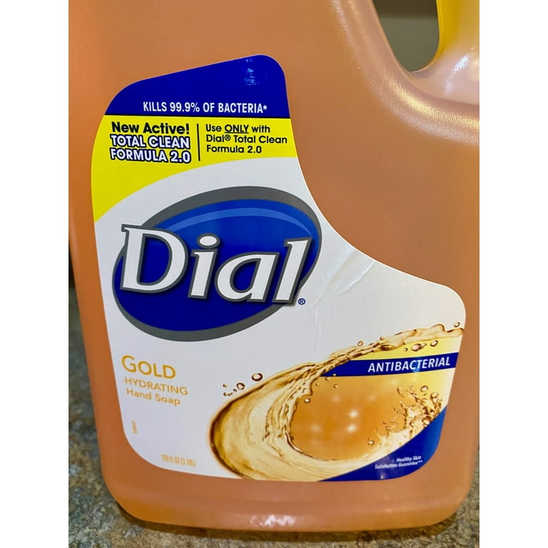 Dial Antibacterial Liquid Hand Soap Gold 1 Gallon Wash Walmart