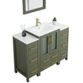 thumbnail image 5 of Vanity Art 48" Single Sink Freestanding Bathroom Vanity Set with Ceramic Top and Mirror, 5 of 10