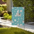 thumbnail image 4 of Wukai Teal Mama Llama Garden Flags Double Sided Welcome Garden Yard House Flags Outside Outdoor House (Only Flag), 4 of 8